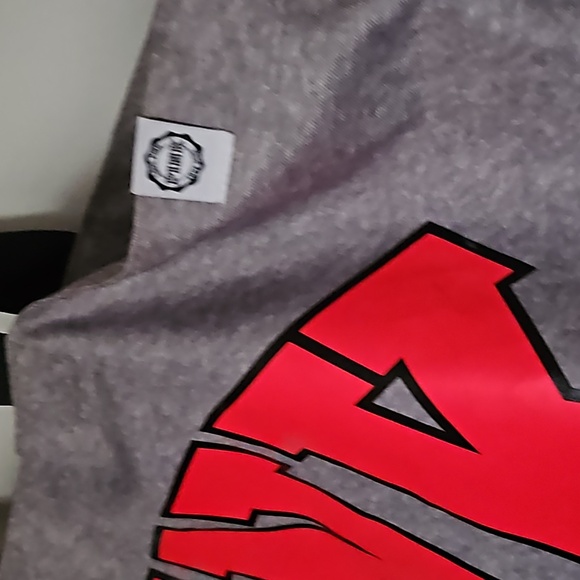 VS PINK college Duffle Bag Grey and Neon Coral/Pink Logo - Picture 8 of 9